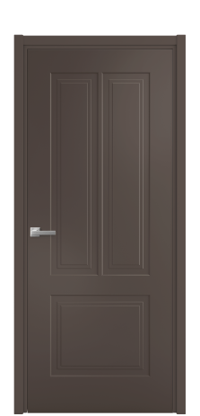 Дверь межкомнатная Паола 2 Цвет Коричневый Покрытие Эмаль  Наличник L 50 Цена 41718
