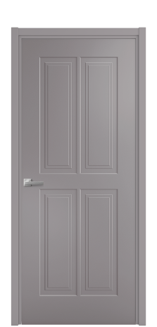 Дверь межкомнатная Паола 3 Цвет Ирис Покрытие Эмаль  Наличник L 50 Цена 40475