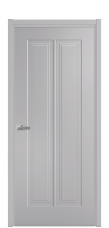 Дверь межкомнатная Паола 4 Цвет Галечный Покрытие Эмаль  Наличник L 50 Цена 41718