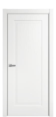 Дверь межкомнатная Рино 1 Цвет Белый Покрытие Эмаль  Наличник L 75 Цена 40475