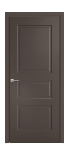 Дверь межкомнатная Рино 4 Цвет Коричневый Покрытие Эмаль  Наличник L 50 Цена 41718