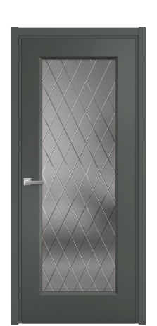 Дверь межкомнатная Плэйн 1 Цвет Пихтовый Покрытие Эмаль  Наличник L 50 Цена 43708