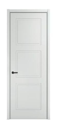 Дверь межкомнатная Плэйн 3 Цвет Облачный Покрытие ЭМАЛИ Эмаль Наличник L 50 Цена 39475