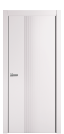 Дверь межкомнатная Меццо 11 Цвет Крем Покрытие Эмаль  Наличник L 75 Цена 42475