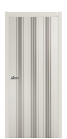 Дверь межкомнатная Меццо 12 Цвет Дымчатый Покрытие Эмаль  Наличник L 50 Цена 42475