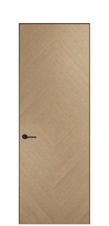 Дверь межкомнатная Юнит 02 Цвет Дюна 1050C Покрытие ШПОН Мультишпон Наличник Скрытый короб золото Цена 59462