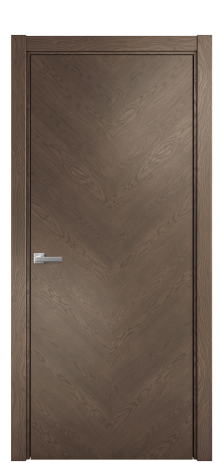 Дверь межкомнатная Юнит 04 Цвет Дуб Марракеш Покрытие Шпон натуральный  Наличник L 75 Цена 54050