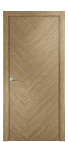 Дверь межкомнатная Юнит 05 Цвет Дуб Янтарь Покрытие Шпон масло  Наличник L 75 Цена 56675