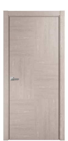 Дверь межкомнатная Юнит 06 Цвет Дуб Имбирь Покрытие Шпон натуральный  Наличник L 75 Цена 58050