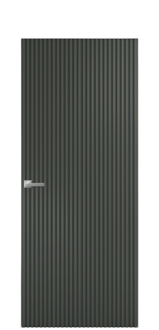 Дверь межкомнатная Сплайн Цвет Пихтовый Покрытие Эмаль  Наличник Скрытый короб хром Цена 60593