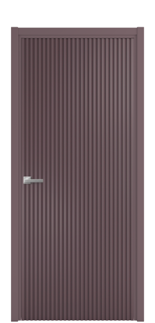 Дверь межкомнатная Сплайн Цвет Лиловый Покрытие Эмаль  Наличник L 50 Цена 60618