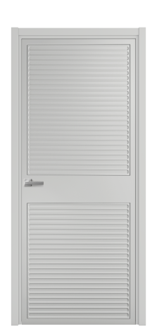 Дверь межкомнатная Спейс 02 Цвет Телегрей Покрытие Эмаль  Наличник L 50 Цена 49475