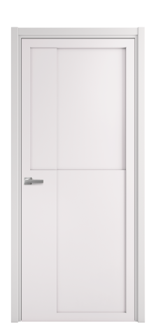 Дверь межкомнатная Подио 02 Цвет Крем Покрытие Эмаль  Наличник L 50 Цена 49475