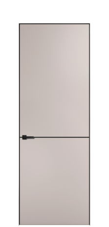Дверь межкомнатная Слот 10-001 Цвет Пудра Покрытие ЭМАЛИ Эмаль Наличник Скрытый короб хром Цена 42650