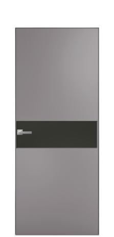 Дверь межкомнатная Ветро 11 Цвет Ирис Покрытие Эмаль  Наличник Скрытый короб хром Цена 45550