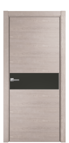 Дверь межкомнатная Ветро 11 Цвет Дуб Имбирь Покрытие Шпон натуральный  Наличник L 75 Цена 51650