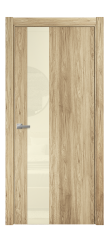 Дверь межкомнатная Ветро 14 Цвет Орех светлый Покрытие ПВХ ПОД ДЕРЕВО Наличник L 75 Цена 34100