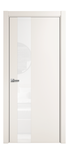 Дверь межкомнатная Ветро 14 Цвет Молочный Покрытие Эмаль  Наличник L 75 Цена 45575