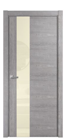 Дверь межкомнатная Ветро 14 Цвет Дуб Кварц Покрытие Шпон натуральный  Наличник L 75 Цена 51650