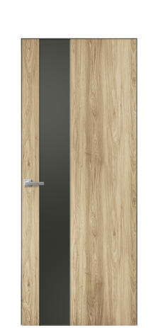 Дверь межкомнатная Ветро 14 Цвет Орех светлый Покрытие ПВХ ПОД ДЕРЕВО Наличник Скрытый короб хром Цена 41000