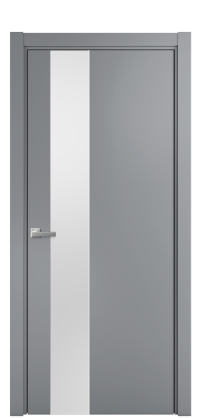 Дверь межкомнатная Ветро 14 Цвет Гриджио Покрытие Эмаль  Наличник L 75 Цена 47073