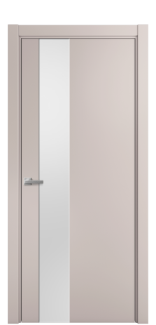 Дверь межкомнатная Ветро 14 Цвет Пудра Покрытие Эмаль  Наличник L 75 Цена 45575