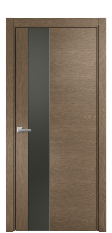 Дверь межкомнатная Ветро 14 Цвет Дуб Мускат Покрытие Шпон натуральный  Наличник L 75 Цена 51650