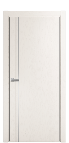 Дверь межкомнатная Слот 10-012 Цвет Ясень Молочный Покрытие Шпон крашеный  Наличник L 75 Цена 44475