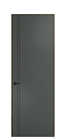 Дверь межкомнатная Слот 10-012 Цвет Пихтовый Покрытие ЭМАЛИ Эмаль Наличник Скрытый короб золото Цена 46982