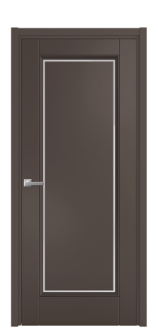 Дверь межкомнатная Сиена 1 Цвет Коричневый Покрытие Эмаль  Наличник L 50 Цена 57468