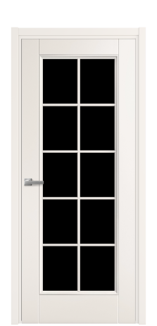 Дверь межкомнатная Сиена 10 Цвет Молочный Покрытие Эмаль  Наличник L 50 Цена 51475