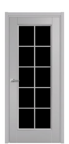 Дверь межкомнатная Сиена 10 Цвет Галечный Покрытие Эмаль  Наличник L 50 Цена 53268