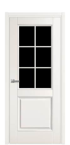 Дверь межкомнатная Сиена 10 DGO Цвет Молочный Покрытие Эмаль  Наличник L 50 Цена 51475
