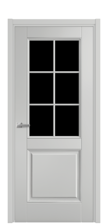 Дверь межкомнатная Сиена 10 DGO Цвет Телегрей Покрытие Эмаль  Наличник L 50 Цена 51475