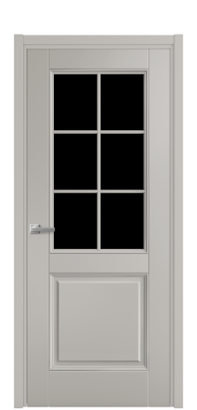 Дверь межкомнатная Сиена 10 DGO Цвет Серый Шелк Покрытие Эмаль  Наличник L 50 Цена 51475
