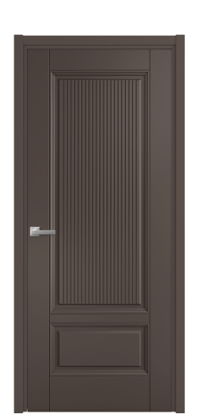 Дверь межкомнатная Савона 2B Цвет Коричневый Покрытие Эмаль  Наличник L 50 Цена 51168