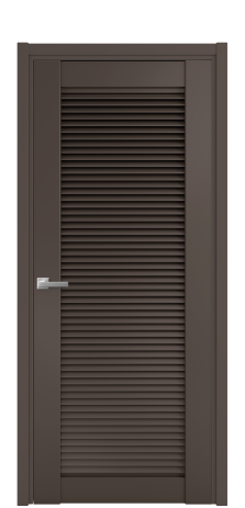 Дверь межкомнатная Жалюзи 1 Цвет Коричневый Покрытие Эмаль  Наличник L 50 Цена 56418