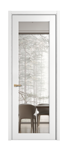 Дверь межкомнатная Страда 11 Цвет Ясень Белый Покрытие ЭМАЛИ Шпон крашеный Наличник L 50 Цена 53605