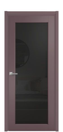 Дверь межкомнатная Страда 11 Цвет Лиловый Покрытие Эмаль  Наличник L 50 Цена 45340