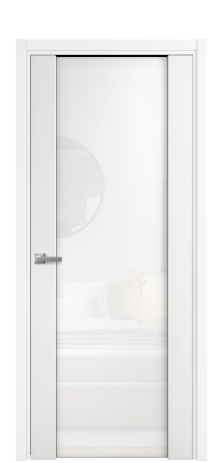 Дверь межкомнатная Варио 11 Цвет Белый Покрытие Эмаль  Наличник L 50 Цена 49725