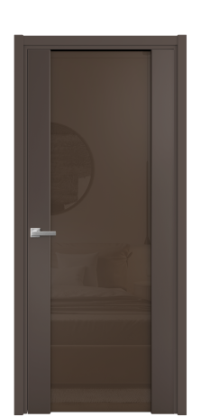 Дверь межкомнатная Варио 11 Цвет Коричневый Покрытие Эмаль  Наличник L 50 Цена 51930