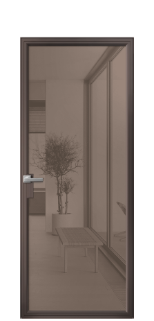 Дверь межкомнатная Фрейм 01 Цвет Антик Покрытие Алюминий  Наличник Скрытый короб Цена 85180