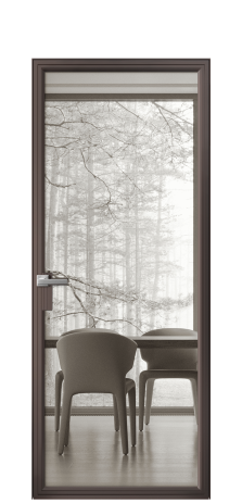 Дверь межкомнатная Фрейм 01 Цвет Антик Покрытие Алюминий  Наличник Скрытый короб Цена 85180