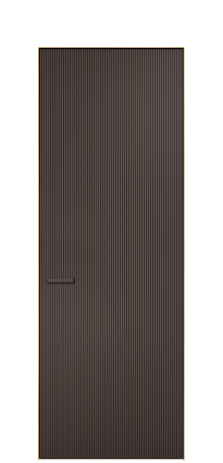 Дверь межкомнатная Бриз 1 Цвет Коричневый Покрытие ЭМАЛИ Эмаль Наличник Скрытый короб золото Цена 66217