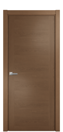 Дверь межкомнатная Юнит 10 Цвет Дуб Темный Покрытие Шпон натуральный  Наличник L 75 Цена 58050