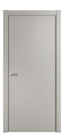 Дверь межкомнатная Порте 39-00 в эмали Цвет Серый Шелк Покрытие Эмаль  Наличник L 75 Цена 38475