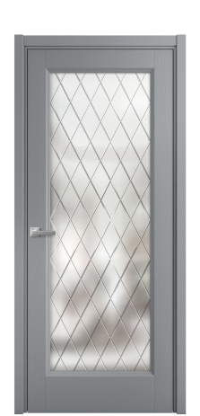 Дверь межкомнатная Неоклассик 1 Цвет Ясень Гриджио Покрытие Шпон крашеный  Наличник L 50 Цена 46680