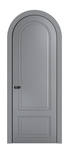 Дверь межкомнатная А-Страйп 2 Цвет Гриджио Покрытие ЭМАЛИ Эмаль Наличник  AP 90 Цена 103134